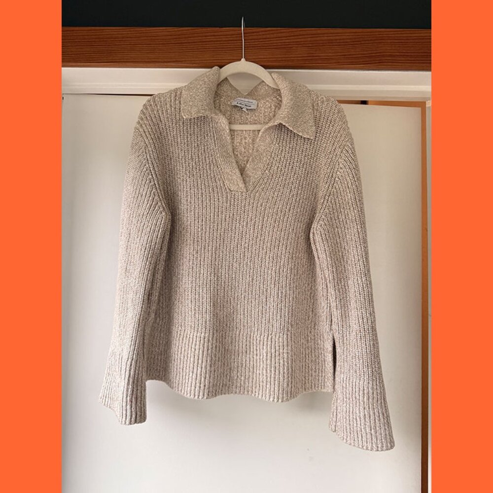 & OTHER STORIES | Knitted Wide Cuff Sweater